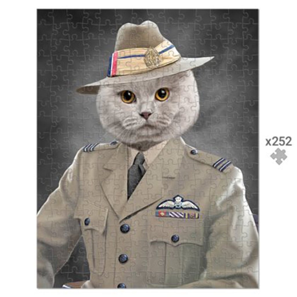 Pet Portraits | The Brigadier: Custom Pet Puzzle | Paw & Glory