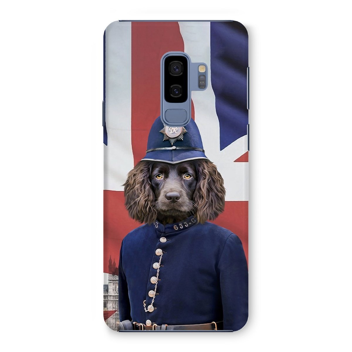Pet Portraits | The British Police Officer: Custom Pet Phone Case | Paw & Glory