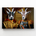 The Brothers In Arms: Animal Art Canvas