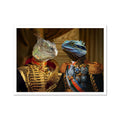 The Brothers in Arms: Animal Art Poster