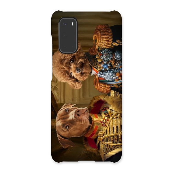 The Brothers In Arms: Custom Pet Phone Case | royal pet portrait | Paw & Glory