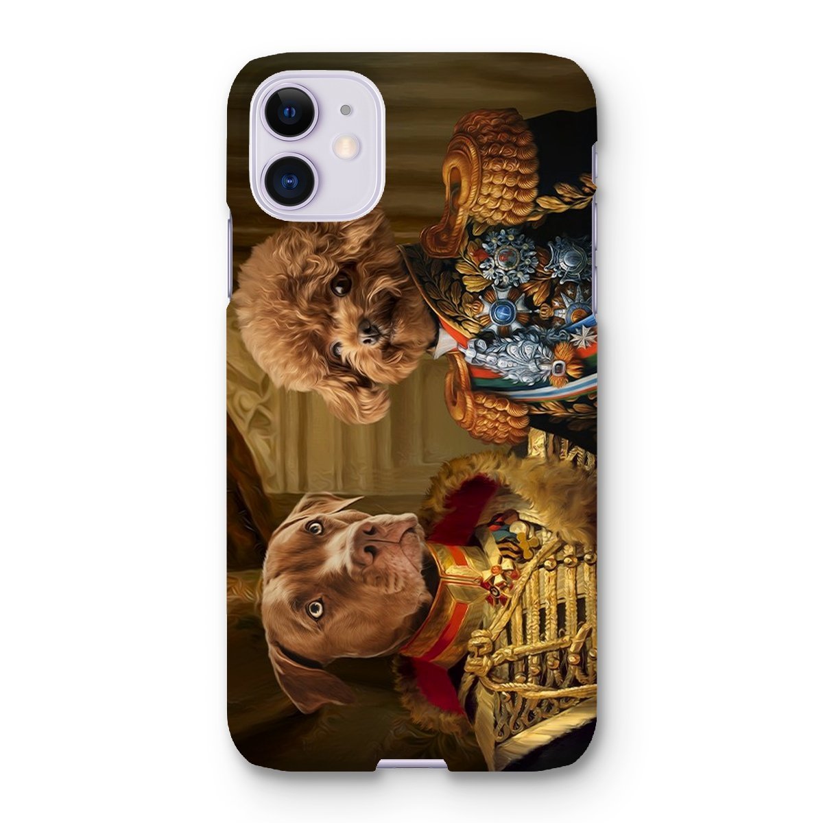 Pet Portraits | The Brothers In Arms: Custom Pet Phone Case | Paw & Glory