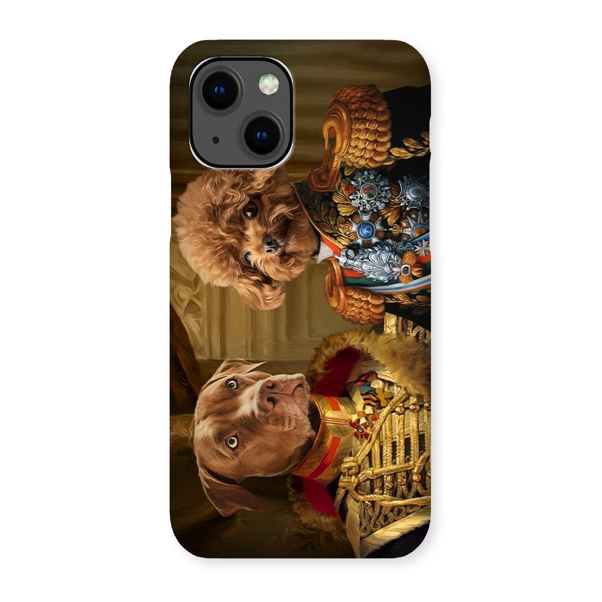 Pet Portraits | The Brothers In Arms: Custom Pet Phone Case | Paw & Glory