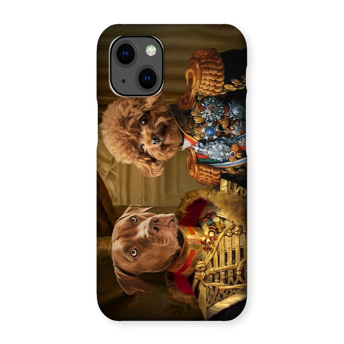 Pet Portraits | The Brothers In Arms: Custom Pet Phone Case | Paw & Glory