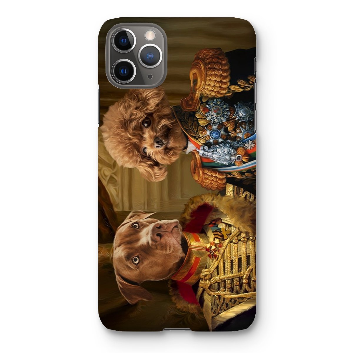 Pet Portraits | The Brothers In Arms: Custom Pet Phone Case | Paw & Glory
