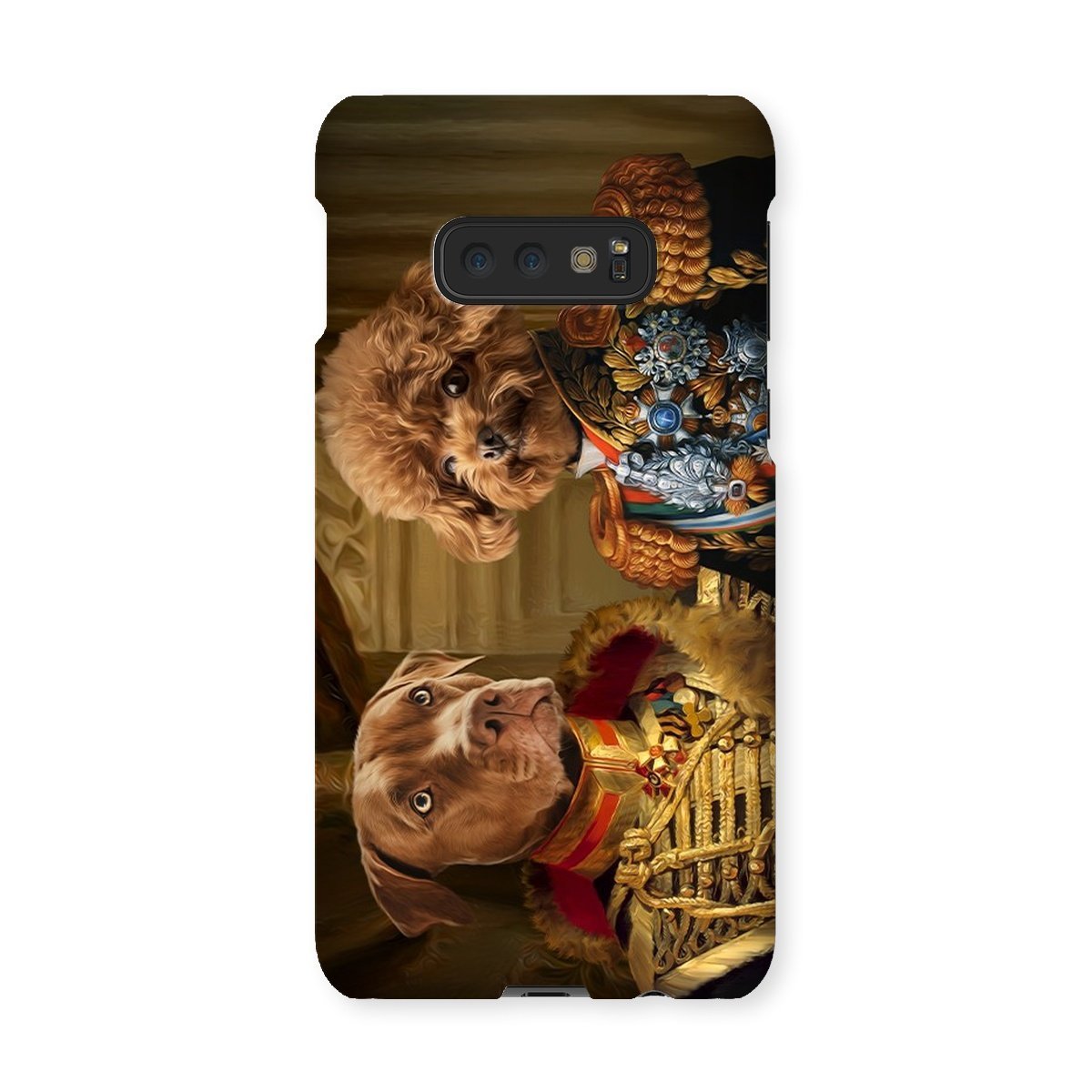Pet Portraits | The Brothers In Arms: Custom Pet Phone Case | Paw & Glory