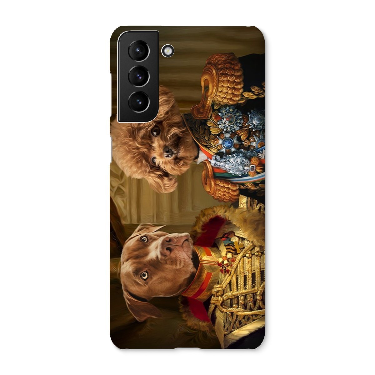 Pet Portraits | The Brothers In Arms: Custom Pet Phone Case | Paw & Glory