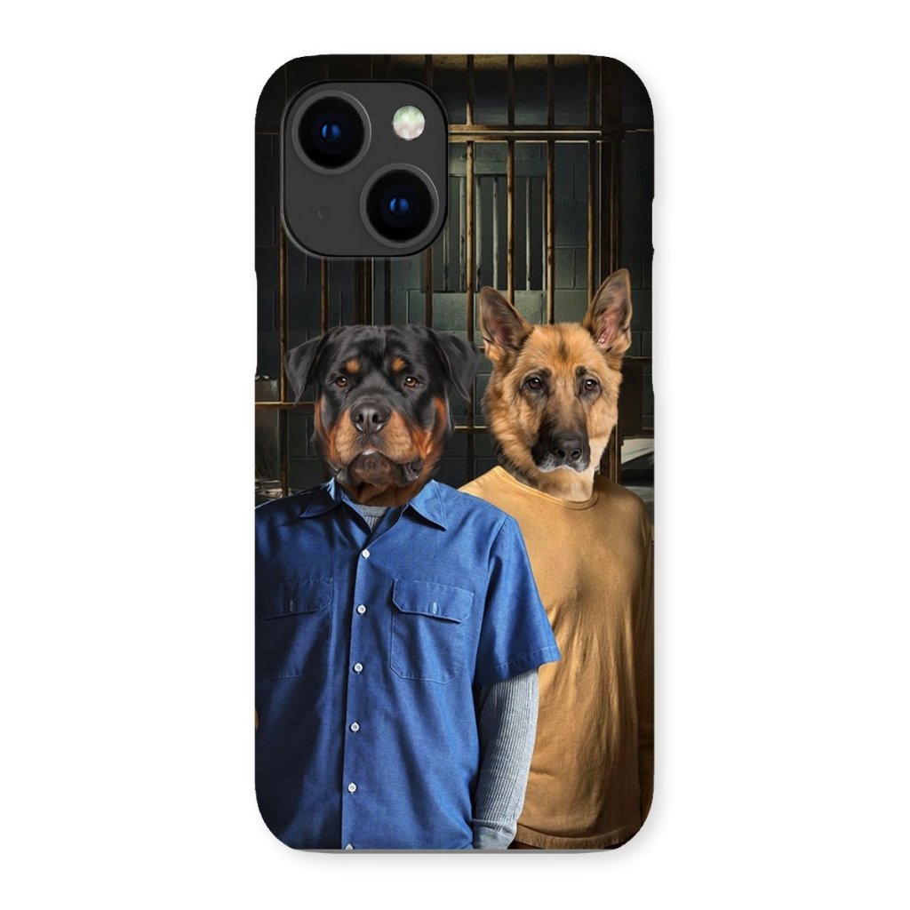 Pet Portraits | The Brothers (Prison Break Inspired): Custom Pet Phone Case | Paw & Glory