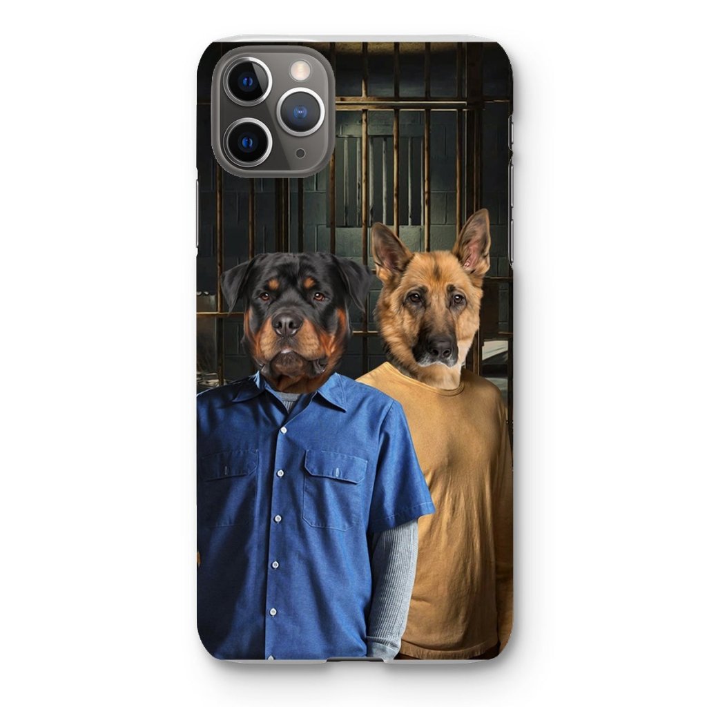Pet Portraits | The Brothers (Prison Break Inspired): Custom Pet Phone Case | Paw & Glory