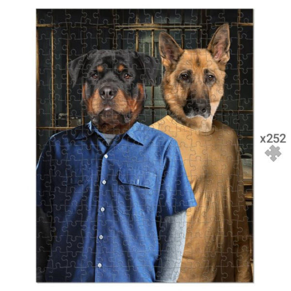 Escape Artist Brothers Custom Pet Puzzle | Pet Lover Gift | Paw & Glory