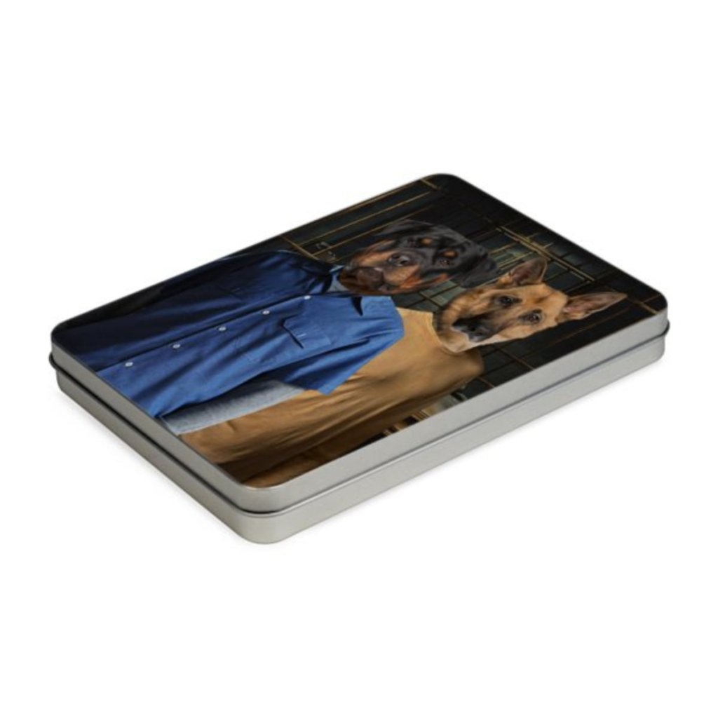 Pet Portraits | The Brothers (Prison Break Inspired): Custom Pet Puzzle | Paw & Glory