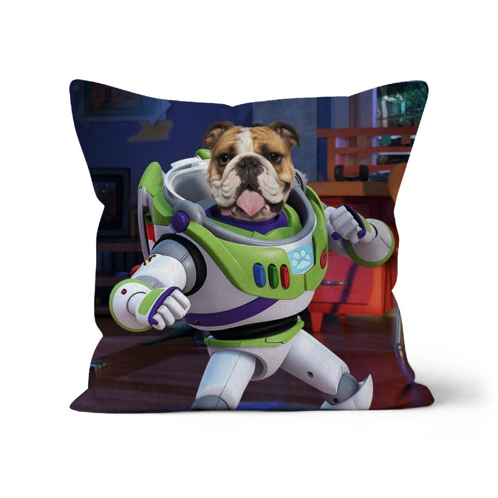 Space Ranger Custom Pet Pillow | Personalised Pet Gift | Paw & Glory