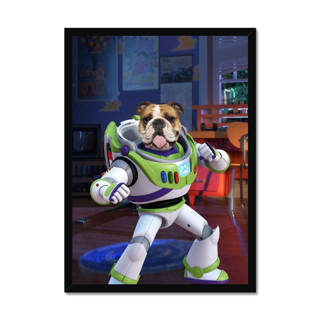 Pet Portraits | Space Ranger: Custom Pet Portrait | Paw & Glory