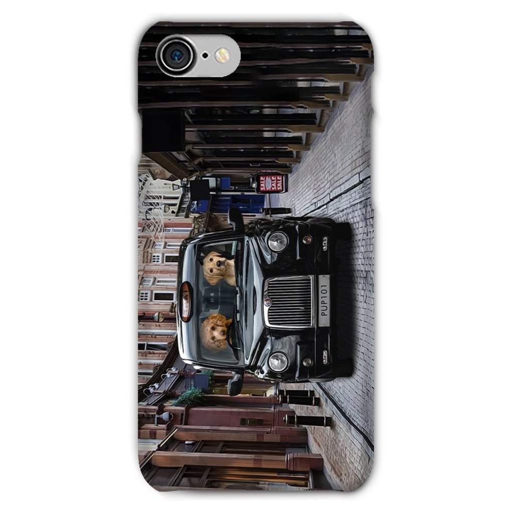 The Cabbie: Custom Pet Snap Phone Case - Paw & Glory - Dog Portraits - Pet Portraits