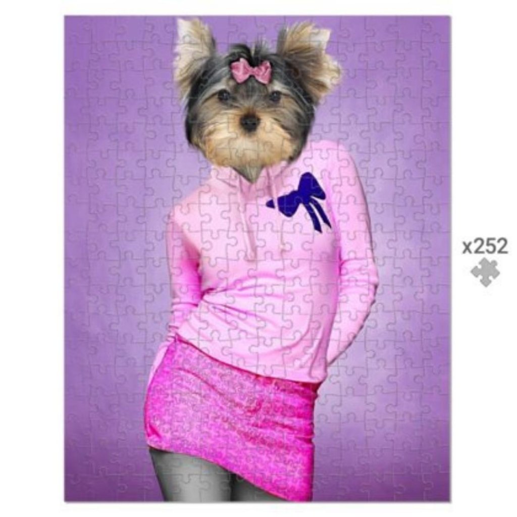 Pet Portraits | The Cady (Mean Girls Inspired): Custom Pet Puzzle | Paw & Glory