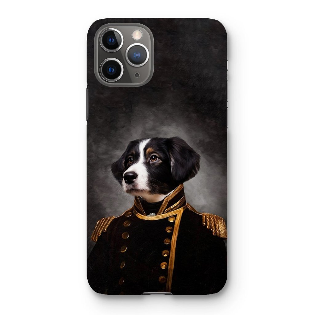 Pet Portraits | The Captain: Custom Pet Phone Case | Paw & Glory
