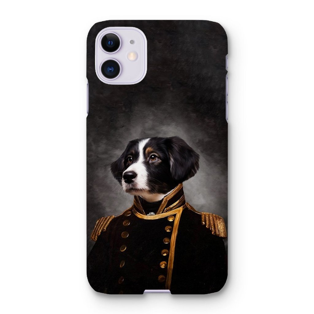 Pet Portraits | The Captain: Custom Pet Phone Case | Paw & Glory