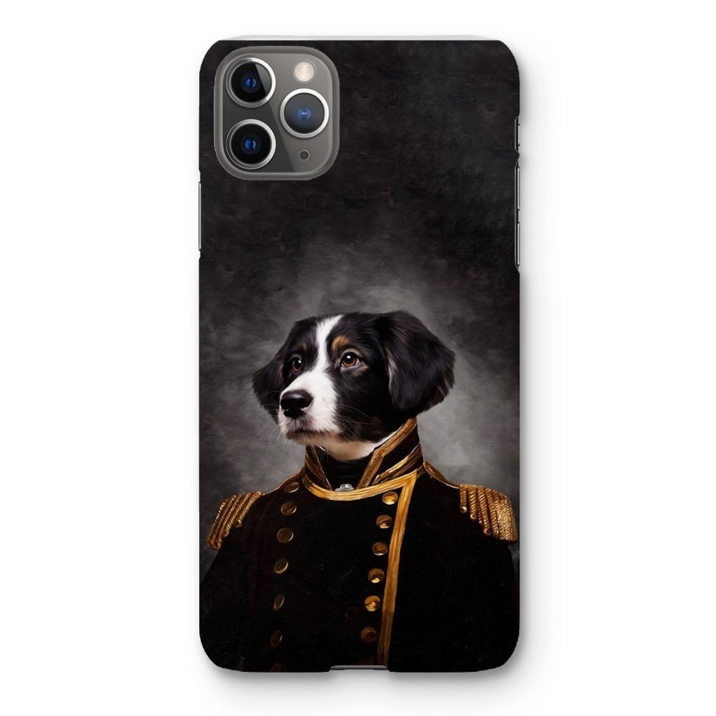 Pet Portraits | The Captain: Custom Pet Phone Case | Paw & Glory