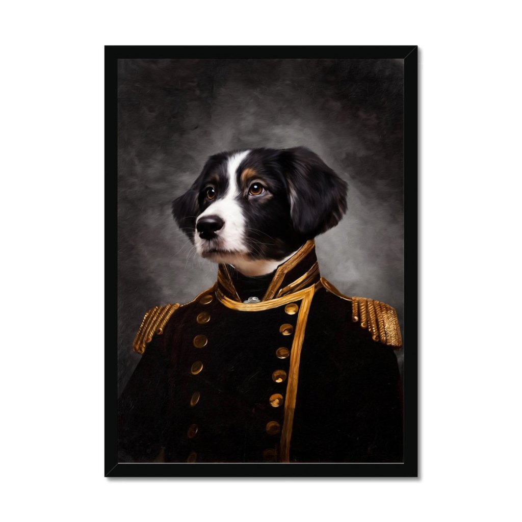 Pet Portraits | The Captain: Custom Pet Portrait | Paw & Glory