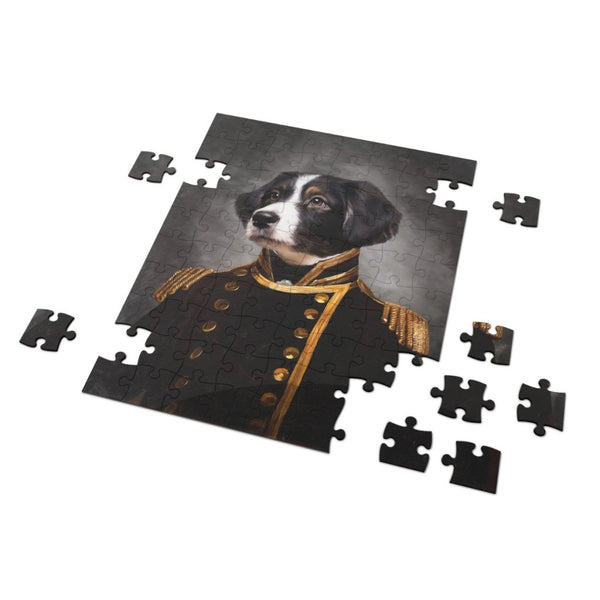 The Captain: Custom Pet Puzzle | royal pet portrait | Paw & Glory