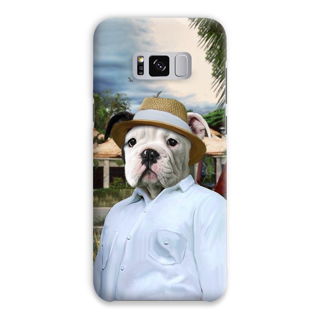 Pet Portraits | The CEO (Jurassic Park Inspired): Custom Pet Phone Case | Paw & Glory