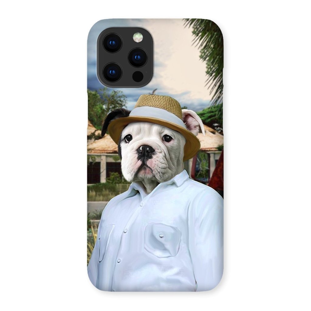 Pet Portraits | The CEO (Jurassic Park Inspired): Custom Pet Phone Case | Paw & Glory