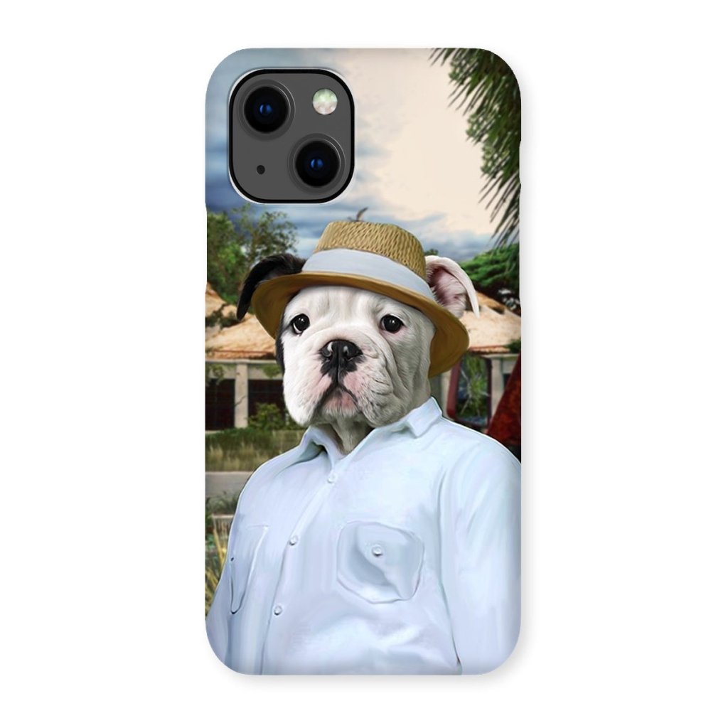 Pet Portraits | The CEO (Jurassic Park Inspired): Custom Pet Phone Case | Paw & Glory