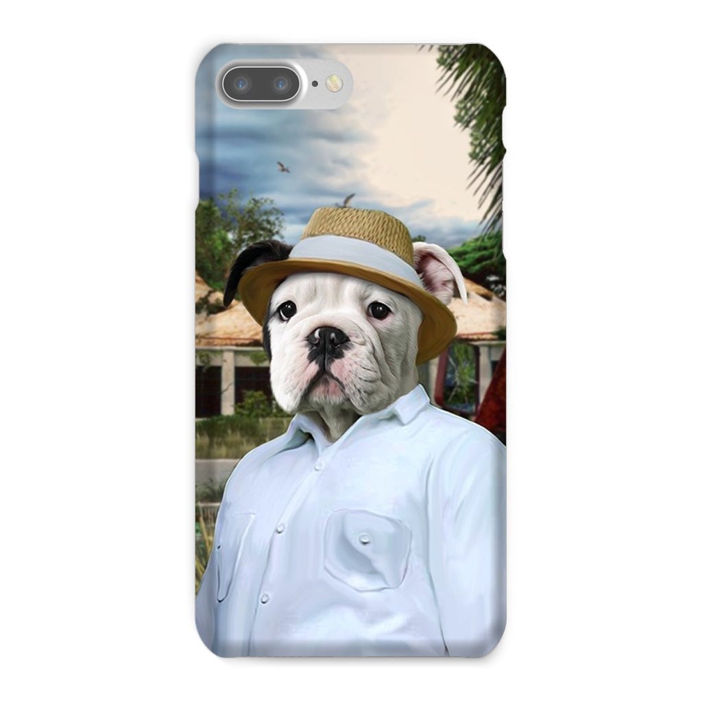 Pet Portraits | The CEO (Jurassic Park Inspired): Custom Pet Phone Case | Paw & Glory
