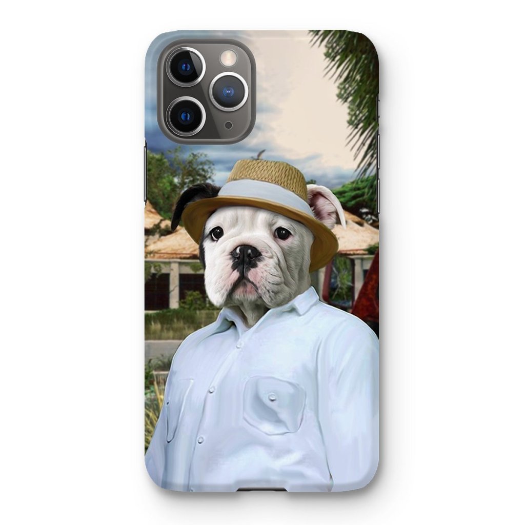 Pet Portraits | The CEO (Jurassic Park Inspired): Custom Pet Phone Case | Paw & Glory