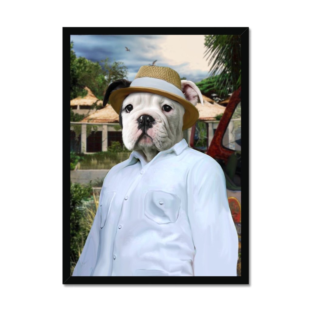 Dinosaur Park Boss Custom Pet Portrait | Paw & Glory