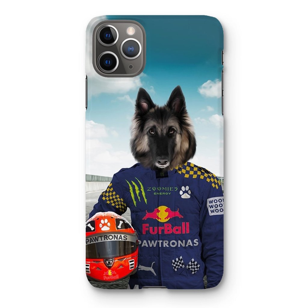 Pet Portraits | The Champion Driver: Custom Pet Phone Case | Paw & Glory