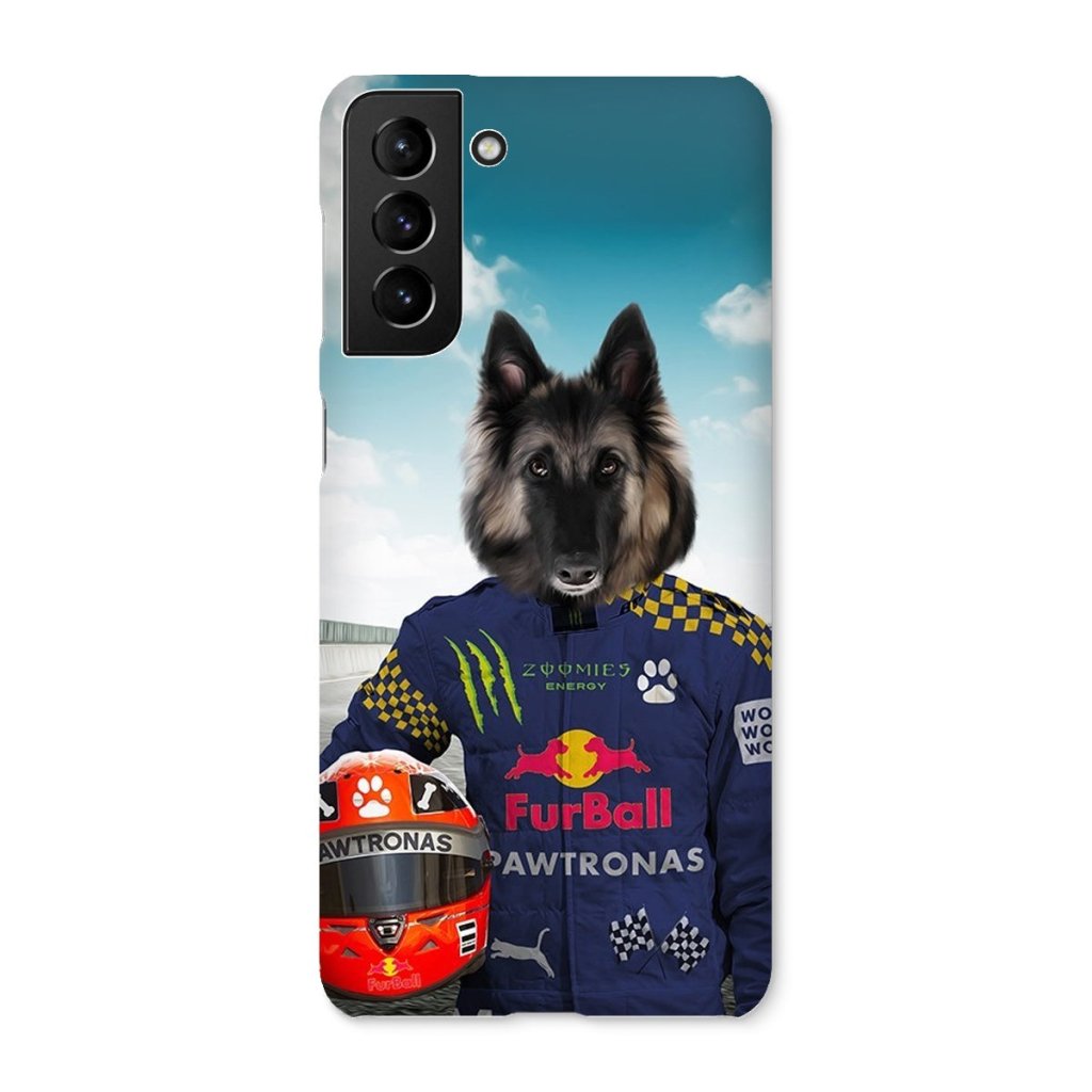 Pet Portraits | The Champion Driver: Custom Pet Phone Case | Paw & Glory