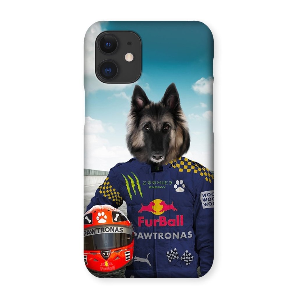 Pet Portraits | The Champion Driver: Custom Pet Phone Case | Paw & Glory