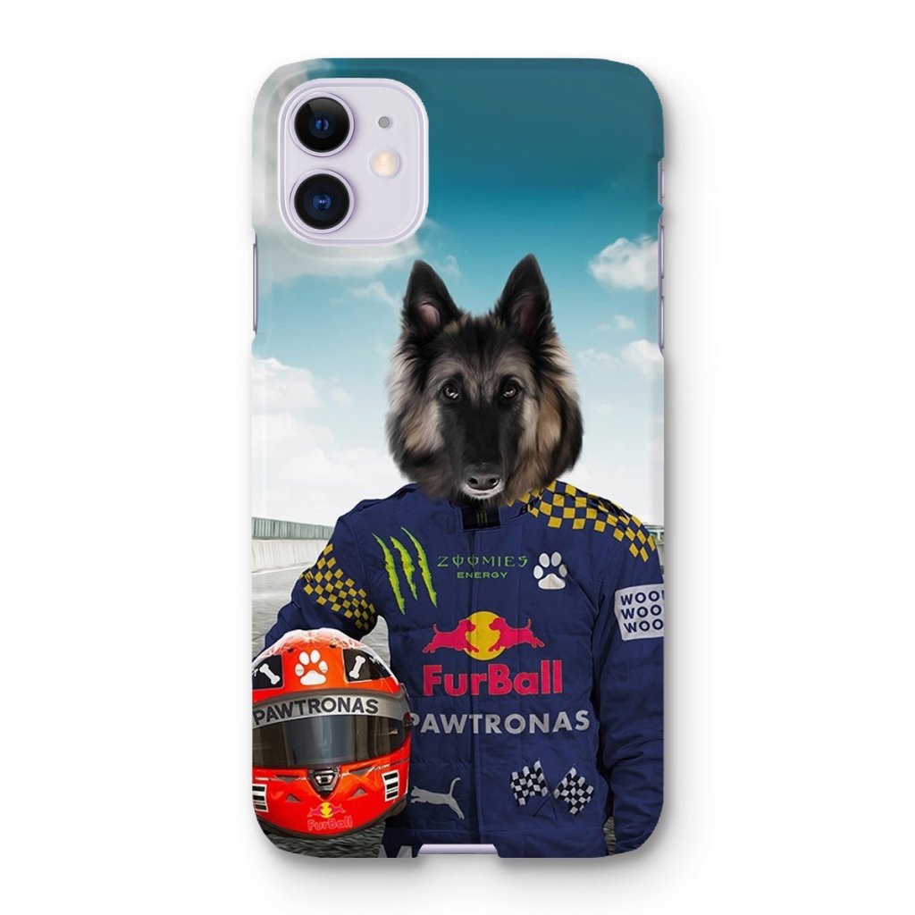 Pet Portraits | The Champion Driver: Custom Pet Phone Case | Paw & Glory