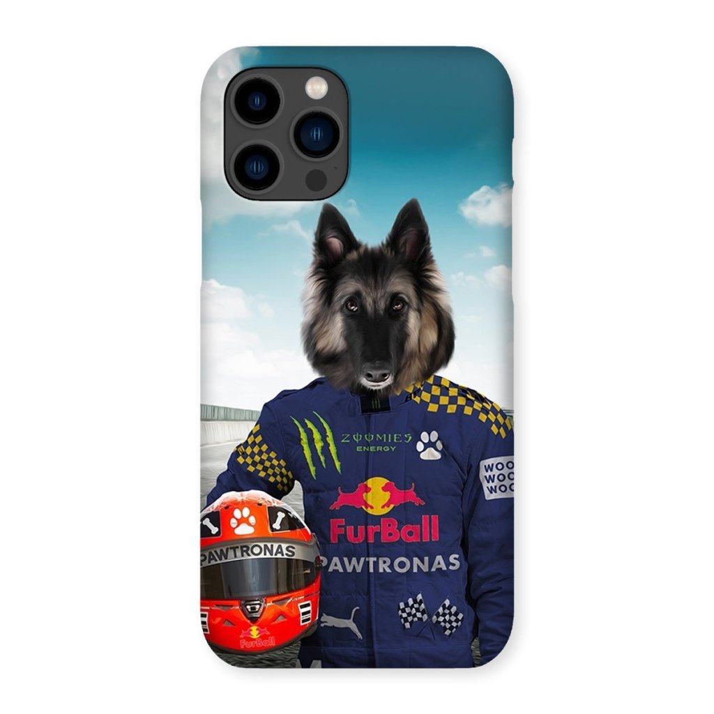 Pet Portraits | The Champion Driver: Custom Pet Phone Case | Paw & Glory