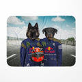 The Champion Drivers: Custom Pet Blanket