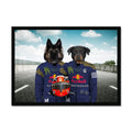 The Champion Drivers: Custom Pet Portrait