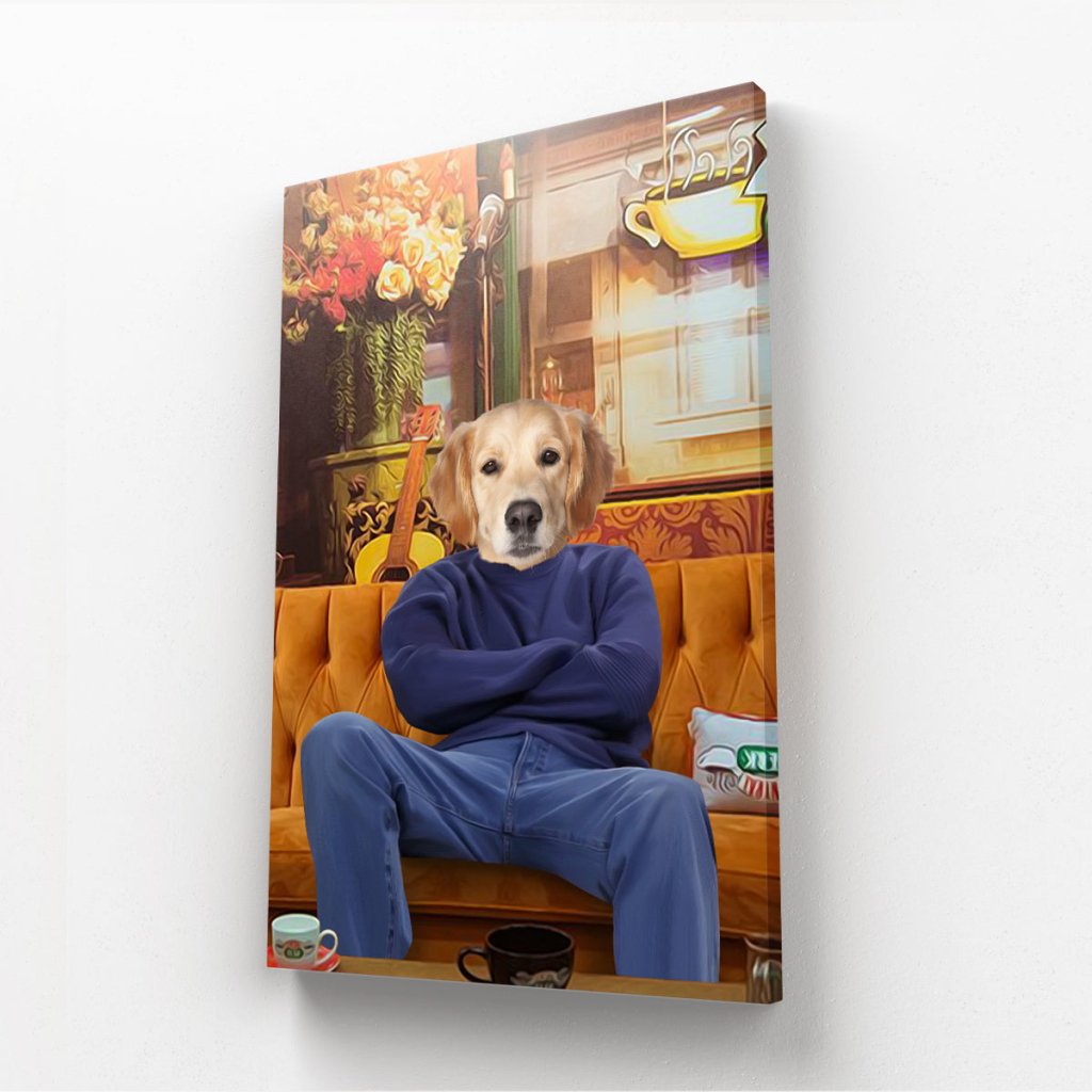 Pet Portraits | The Chandler (Friends Inspired): Custom Pet Canvas | Paw & Glory