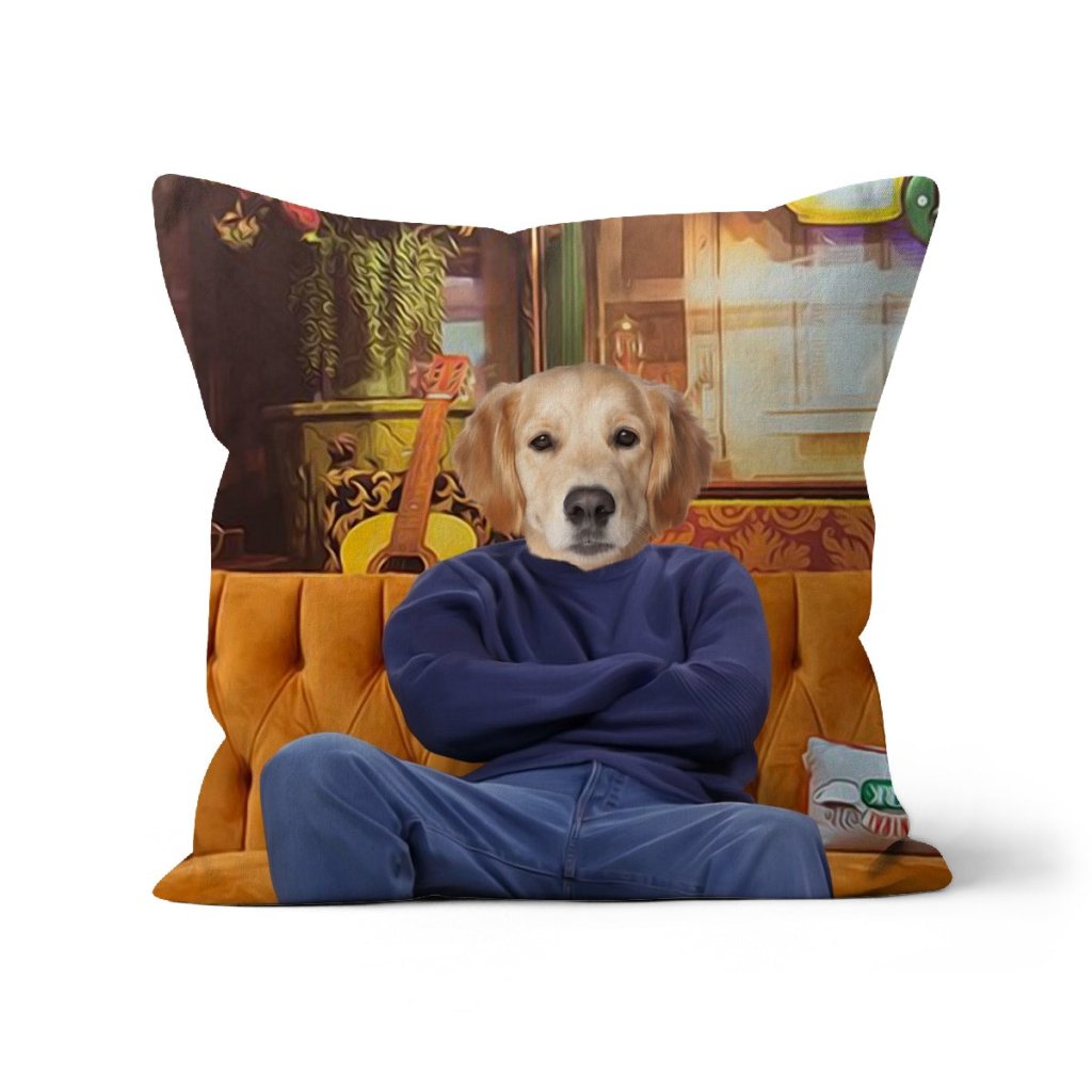 Pet Portraits | The Chandler (Friends Inspired): Custom Pet Pillow | Paw & Glory