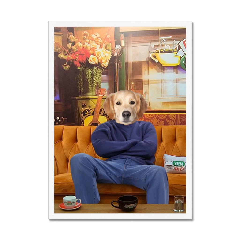 The Chandler (Friends Inspired): Custom Pet Portrait - Paw & Glory - Dog Portraits - Pet Portraits