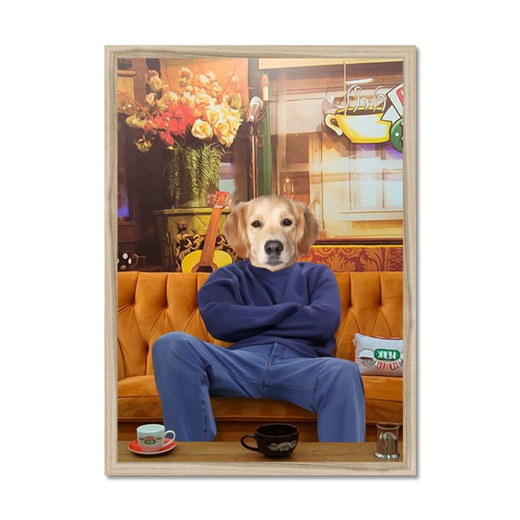 Pet Portraits | The Chandler (Friends Inspired): Custom Pet Portrait | Paw & Glory