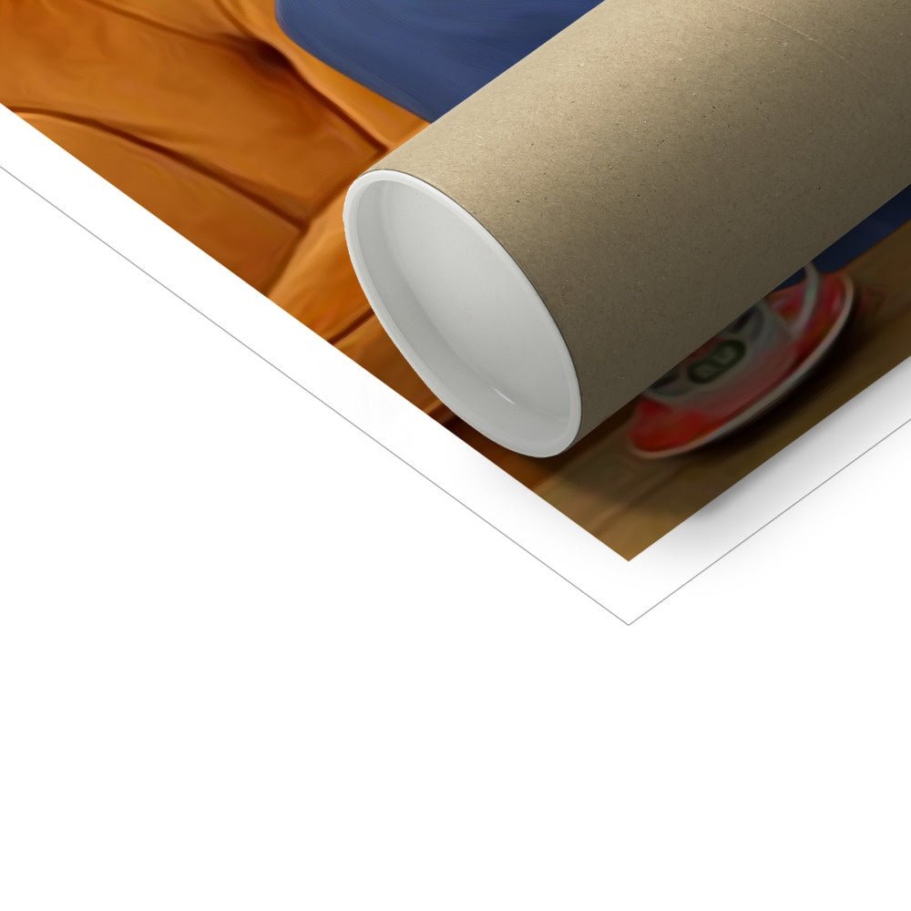 Pet Portraits | The Chandler (Friends Inspired): Custom Pet Poster | Paw & Glory