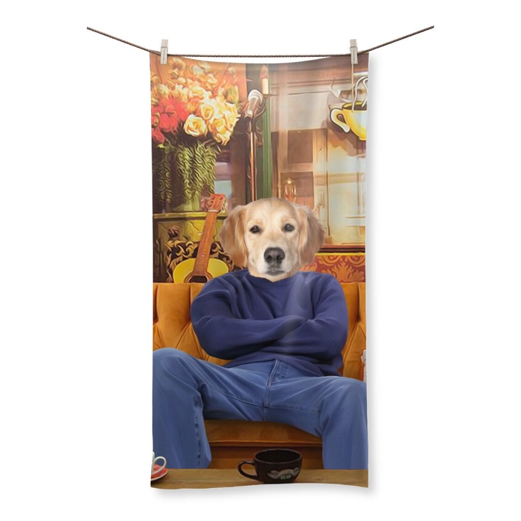 Pet Portraits | The Chandler (Friends Inspired): Custom Pet Towel | Paw & Glory