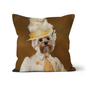 The Cherry Picker: Custom Pet Pillow - Paw & Glory - Dog Portraits - Pet Portraits