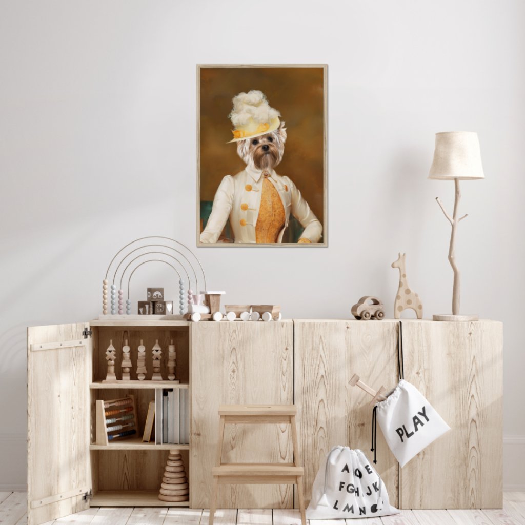 Pet Portraits | The Cherry Picker: Custom Pet Portrait | Paw & Glory