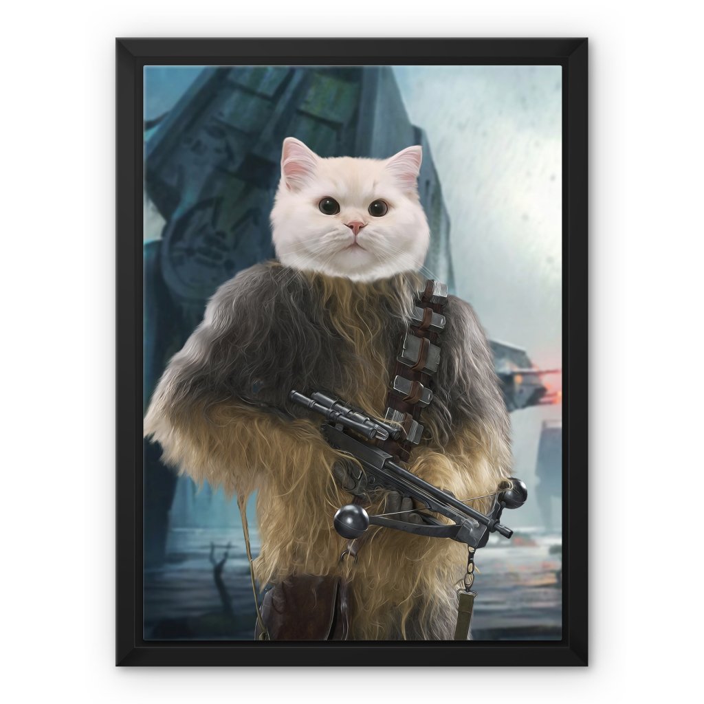 Pet Portraits | The Chewbacca (Star Wars Inspired): Custom Pet Canvas | Paw & Glory