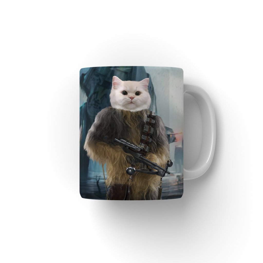 Furry Space Companion Custom Pet Coffee Mug | Funny Pet Portrait Gift | Paw & Glory