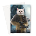 The Chewbacca (Star Wars Inspired): Custom Pet Greeting Card