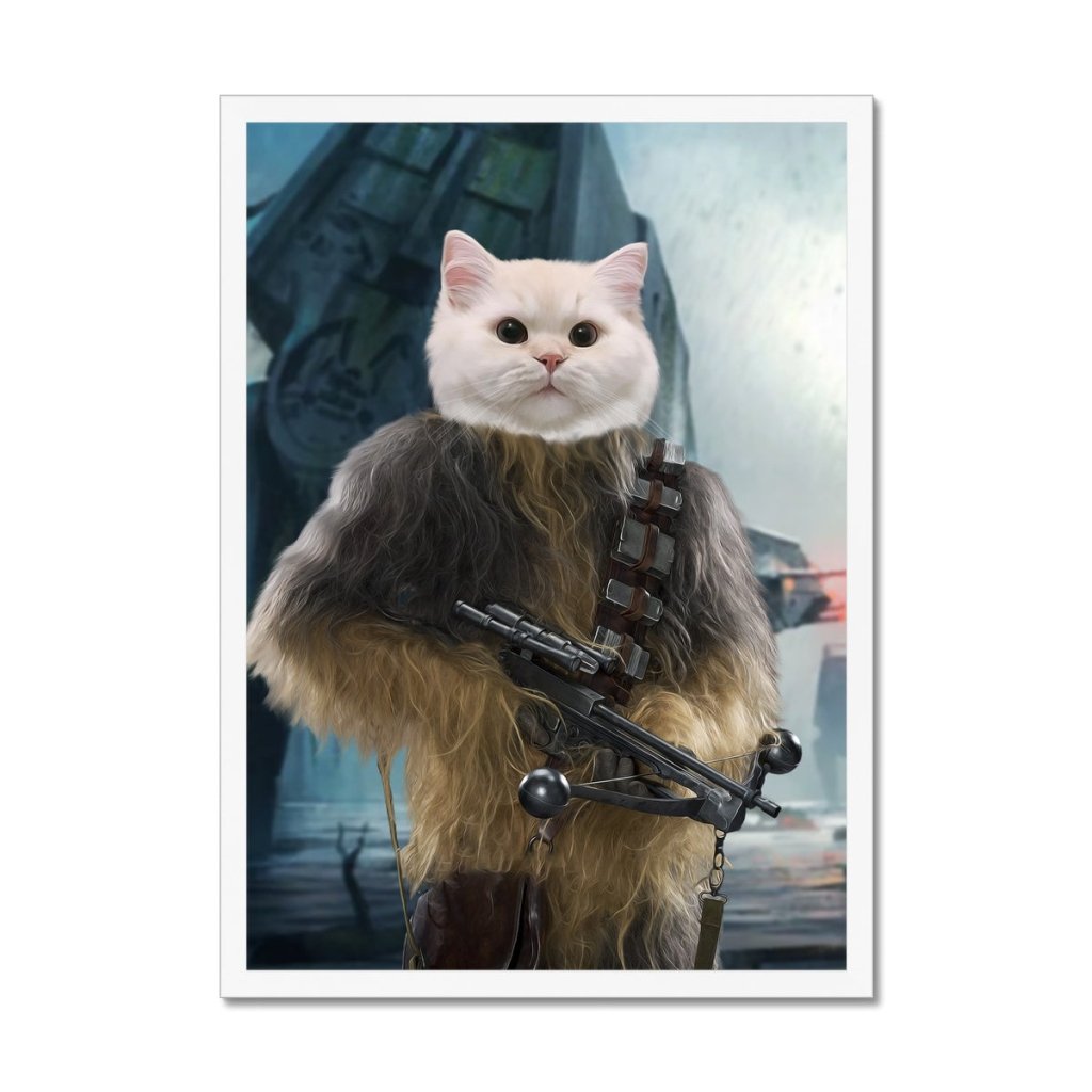 Pet Portraits | The Chewbacca (Star Wars Inspired): Custom Pet Portrait | Paw & Glory