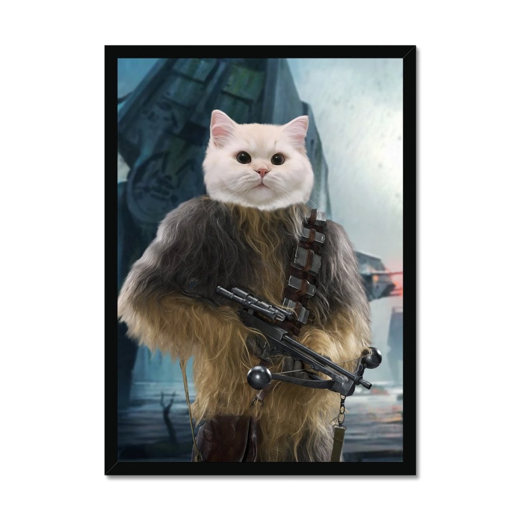 Pet Portraits | The Chewbacca (Star Wars Inspired): Custom Pet Portrait | Paw & Glory